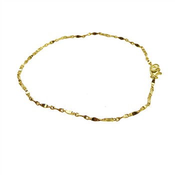 Armbånd & halskæde -Forgyldt 21cm from San - Links of Joy