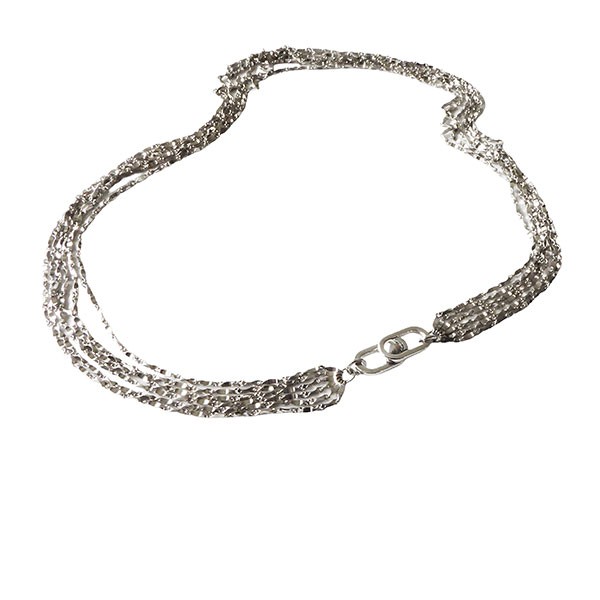 Armbånd & halskæde - Rhodineret m.Magnetlås 20cm from San - Links of Joy
