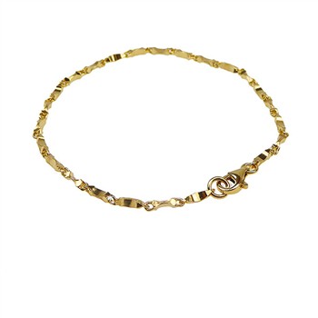 Armbånd & halskæde - Forgyldt 18cm from San - Links of Joy