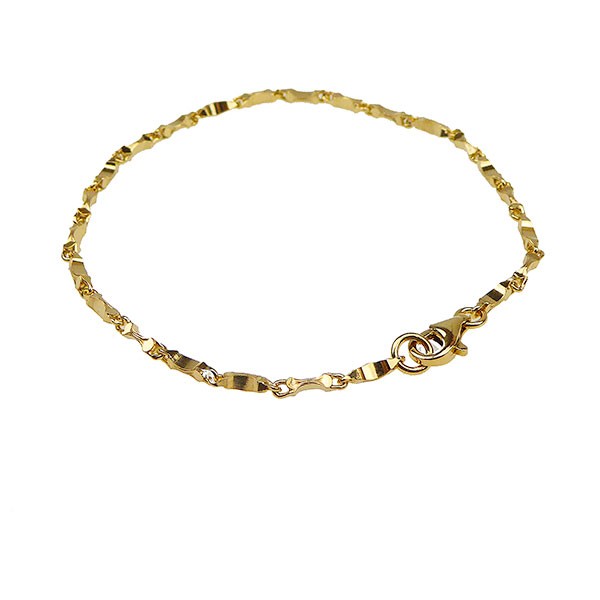 Armbånd & halskæde - Forgyldt 18cm from San - Links of Joy