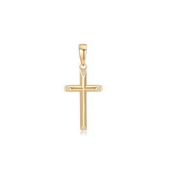 Guld vedhæng from Støvring Design