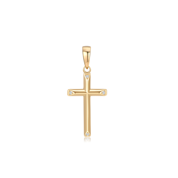 Guld vedhæng from Støvring Design