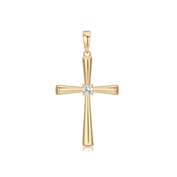 Guld vedhæng from Støvring Design