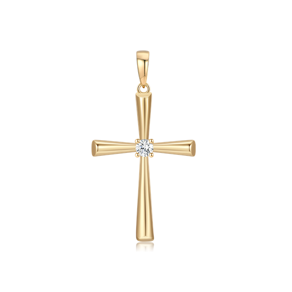 Guld vedhæng from Støvring Design