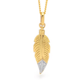Diamond Pendant, from Bee