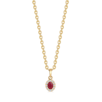 Guld halskæde from Støvring Design