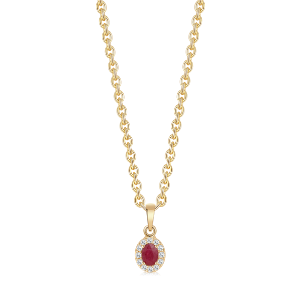 Guld halskæde from Støvring Design