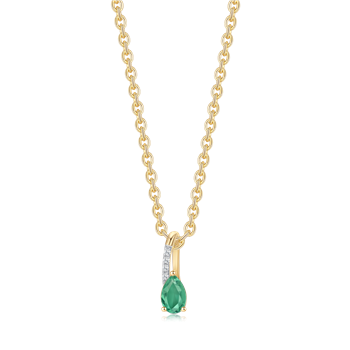 Guld halskæde from Støvring Design