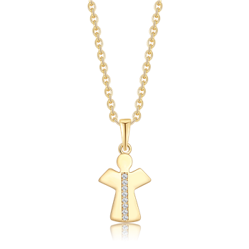 Guld vedhæng from Støvring Design