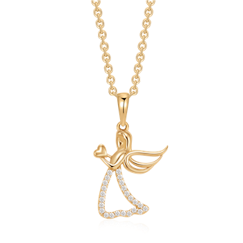 Guld halskæde from Støvring Design