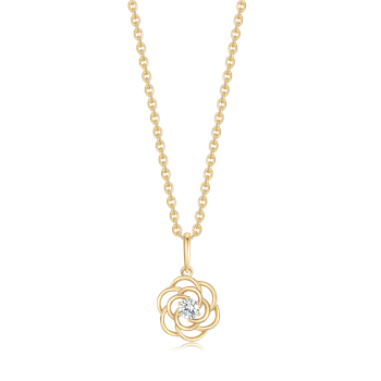 Guld halskæde from Støvring Design