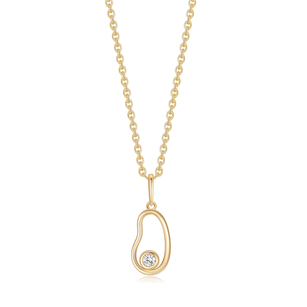 Guld halskæde from Støvring Design