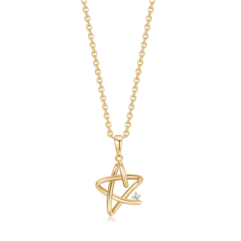 Guld halskæde from Støvring Design