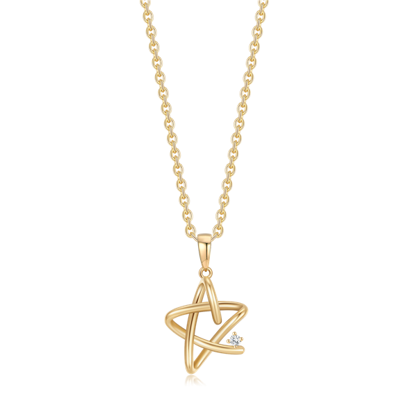 Guld halskæde from Støvring Design