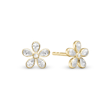Magic white Flower - Ørestikker  from Christina Jewelry & Watches