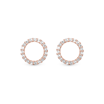 Topaz Sparkling Circle - Ørestikker  from Christina Jewelry & Watches