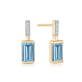 Guld ørestikker from Støvring Design