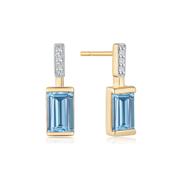 Guld ørestikker from Støvring Design