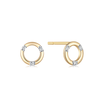 Guld ørestikker from Støvring Design