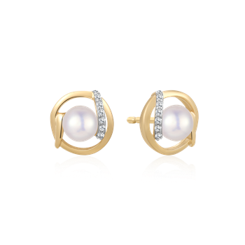 Guld ørestikker from Støvring Design