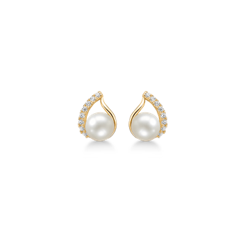 Guld ørestikker from Støvring Design
