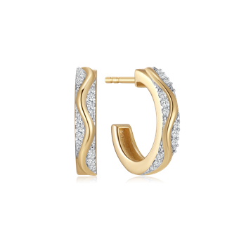 Guld ørestikker from Støvring Design