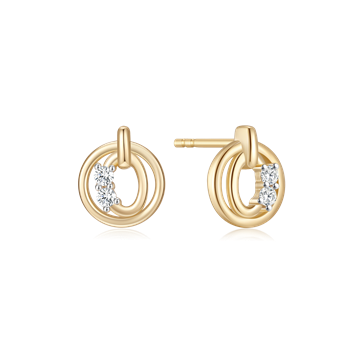 Guld ørestikker from Støvring Design