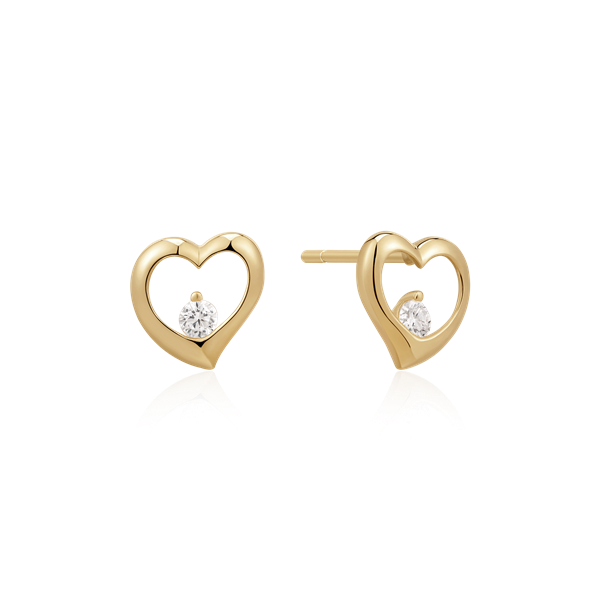 Guld ørestikker from Støvring Design