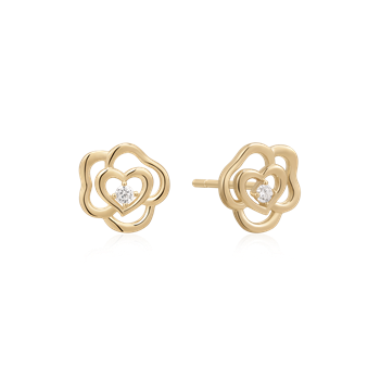 Guld ørestikker from Støvring Design