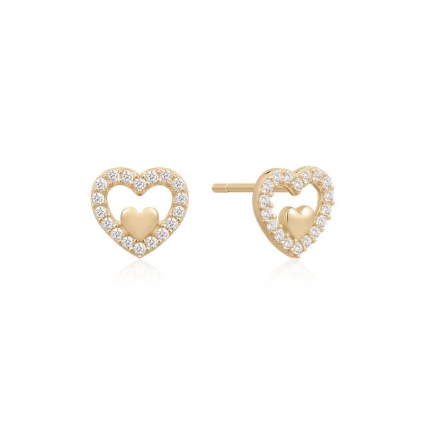 Guld ørestikker from Støvring Design