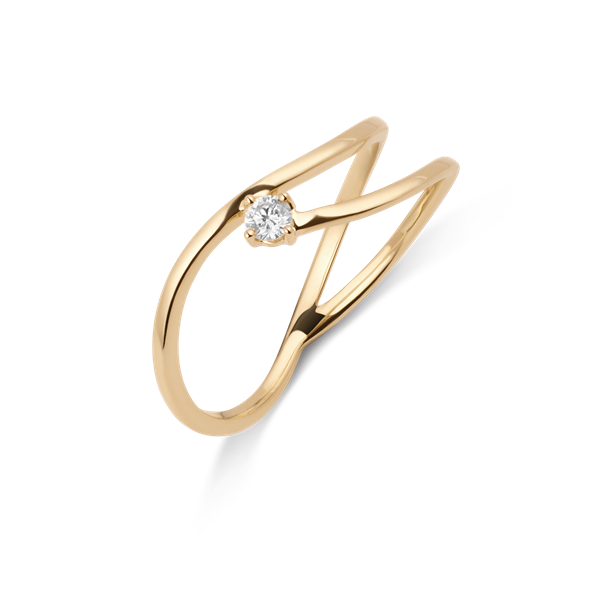 Guld ring from Støvring Design