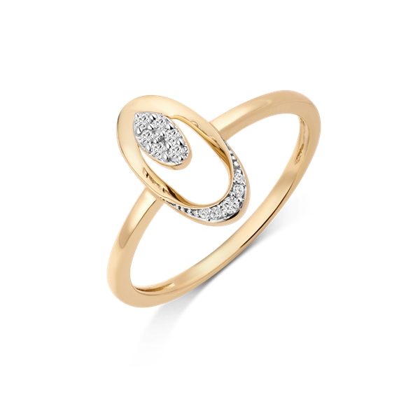 Guld ring from Støvring Design
