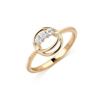 Guld ring from Støvring Design
