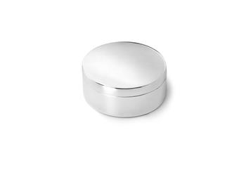Enkel, rund æske, 42 mm, sølvfarvet from Noa Kids