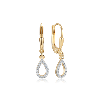 Guld ørehænger from Støvring Design