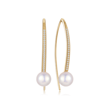 Guld ørehænger from Støvring Design