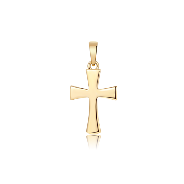 14 kt Gold Cross from Støvring Design