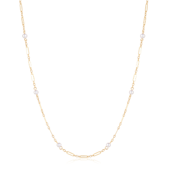 Guld collier from Støvring Design