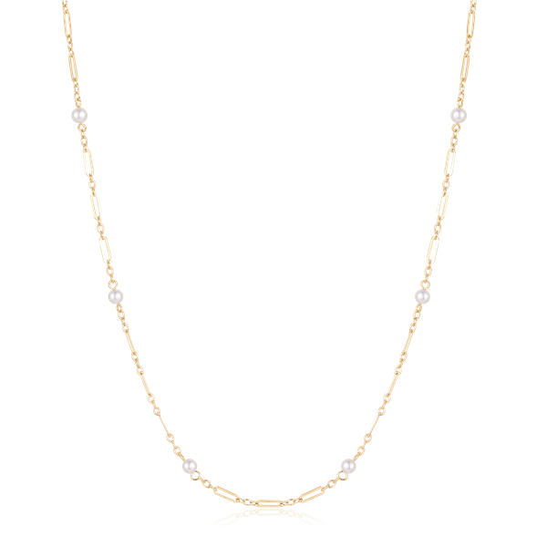 Guld collier from Støvring Design