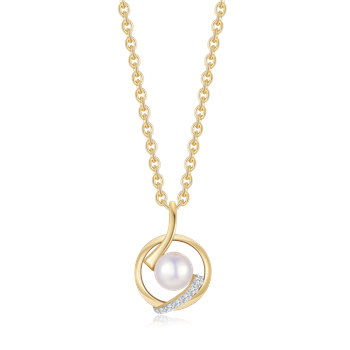 Guld halskæde from Støvring Design