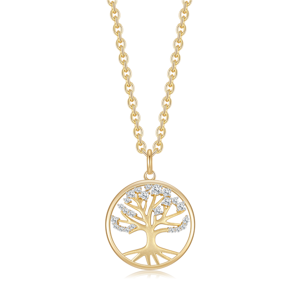 Guld halskæde from Støvring Design