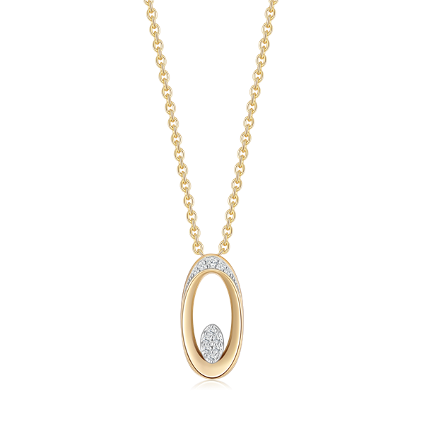 Guld halskæde from Støvring Design