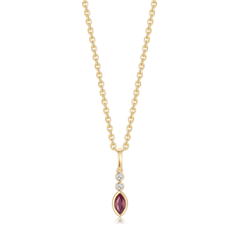 Guld halskæde from Støvring Design