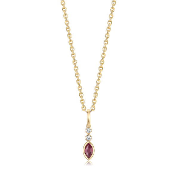 Guld halskæde from Støvring Design