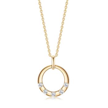 Guld halskæde from Støvring Design