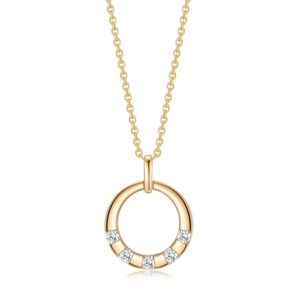 Guld halskæde from Støvring Design