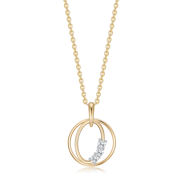 Guld halskæde from Støvring Design