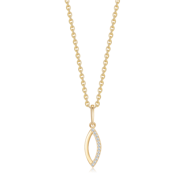 Guld halskæde from Støvring Design