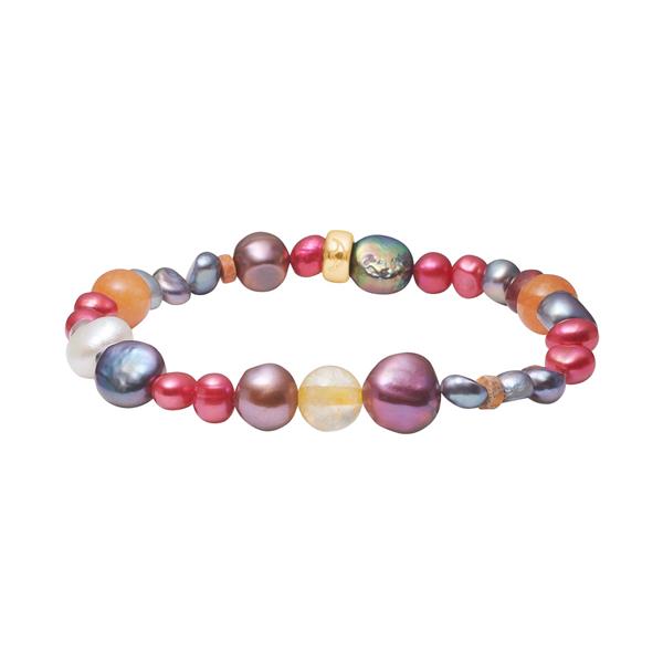 Apatit, Peridot, ametyst, amazonite, sol sten, fvkp. Hematit armbånd from Heinzendorff