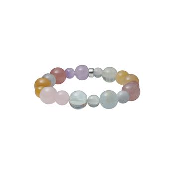 Prehnite, jade, sponge quartz, cherry quartz, aquamarin, fluorite, Rosaquartz, fire quartz, ametyst  from Heinzendorff